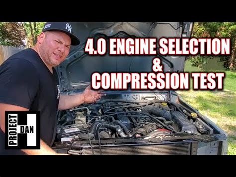 jeep 4.0 compression test results|jeep 4.0 bore and stroke.